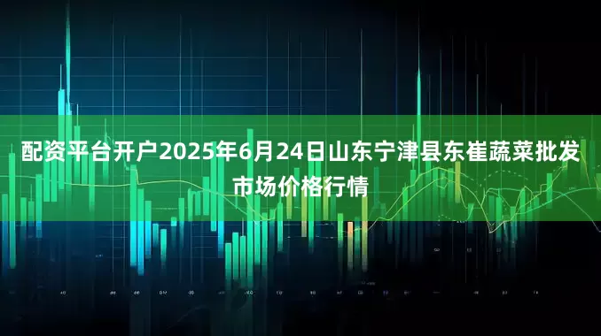 配资平台开户2025年6月24日山东宁津县东崔蔬菜批发市场价格行情