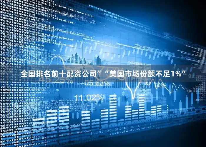 全国排名前十配资公司”“美国市场份额不足1%”